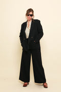 Blazer Noir – Coupe Oversize