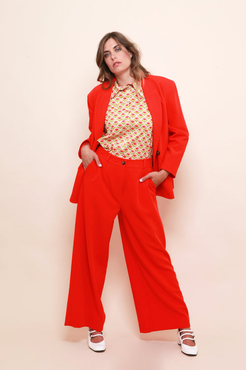 Blazer Persimmon – Coupe Oversize