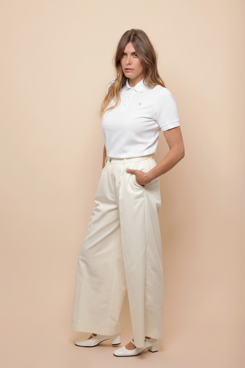 Polo Blanc - 3/4