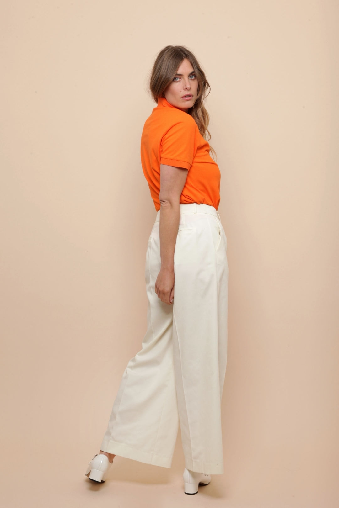 Polo Manches Courtes – Orange